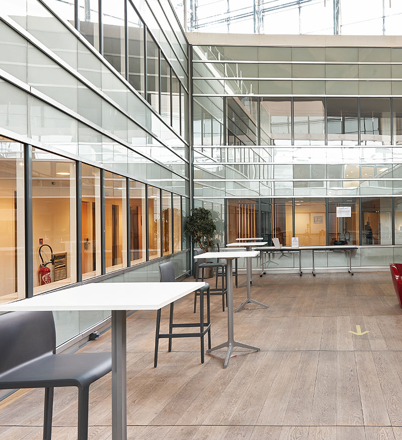 Isor fait du nettoyage dans les entreprises recevant du public.