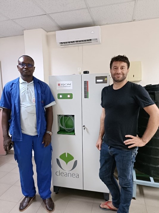Installation de la machine CLEANEA - ISOR