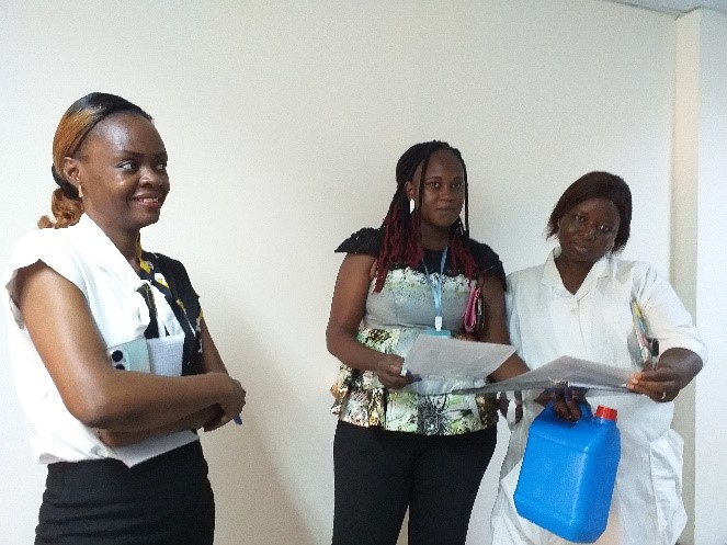 Personnel médical du CHU de Ouagadougou au Burkina Faso
