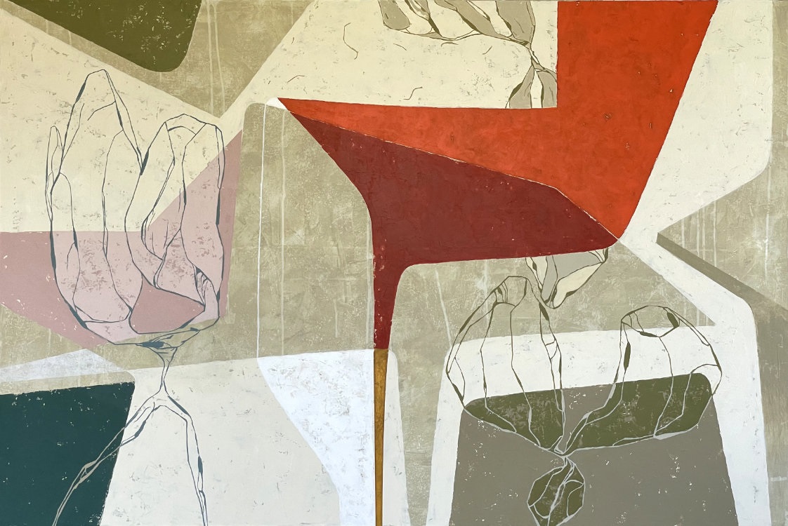 ESPACE VIVANT 3 - Acrylique sur toile