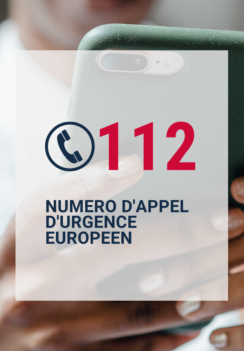 Coup de chaleur : appeler le 112 (numéro d'appel d'urgence européen)