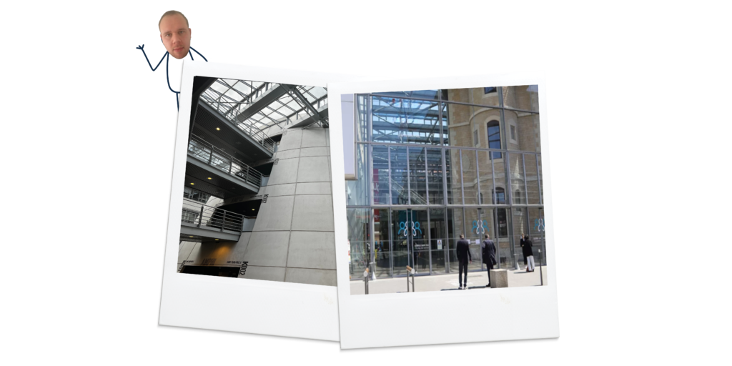 Visite d'un site client (université) pour la nouvelle chargée de mission RSE et Innovation de chez ISOR Group