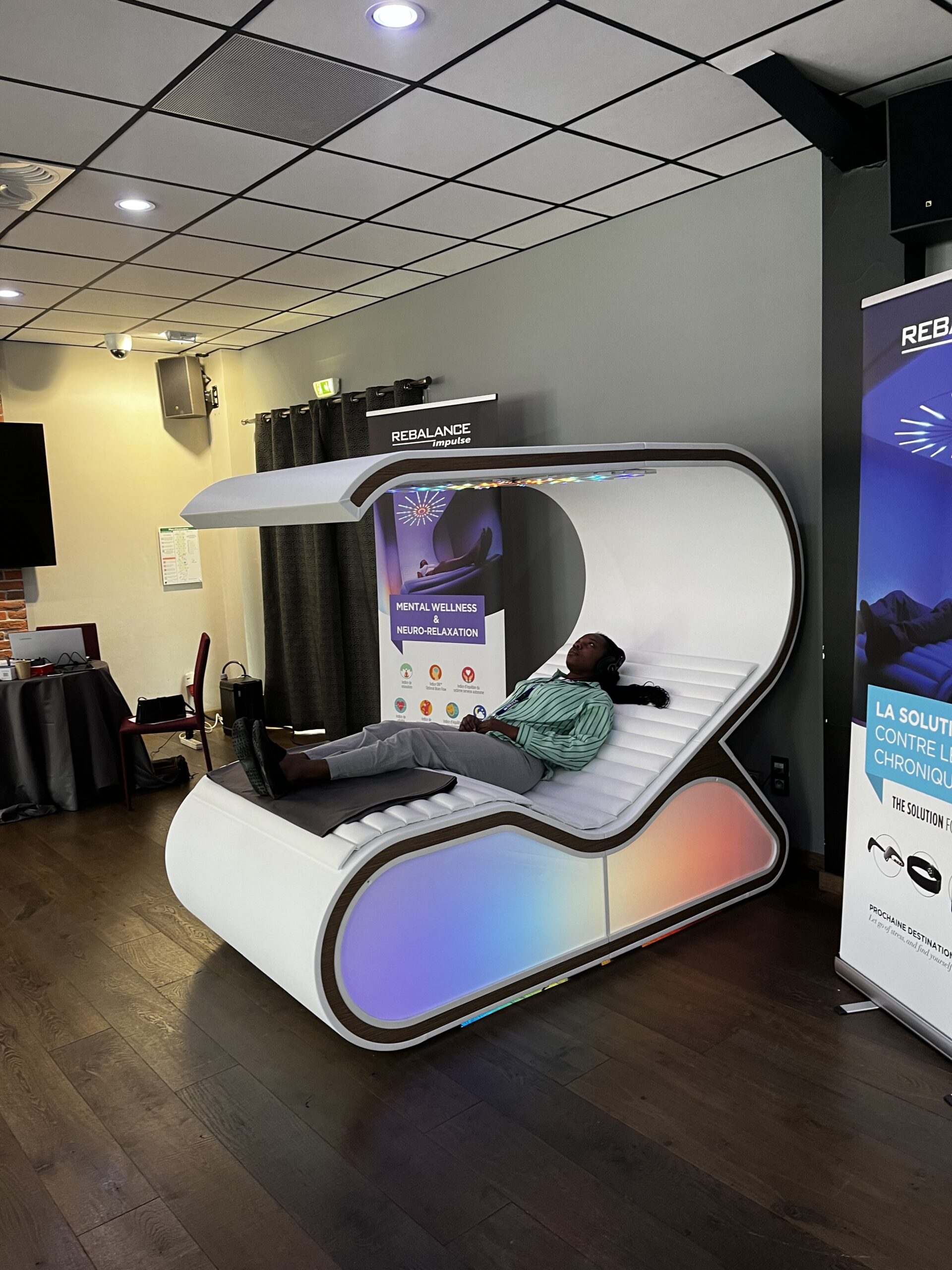 Innovation pour la relaxation et la gestion du stress en entreprise